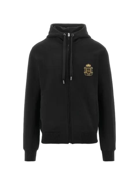 logo-detail hoodie by DOLCE&GABBANA