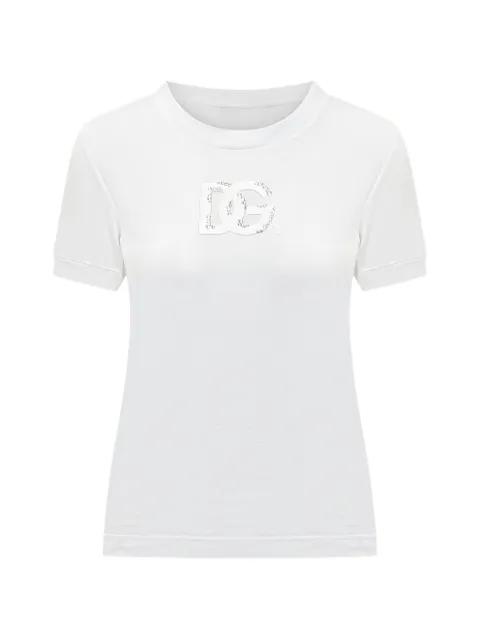 logo-detail short-sleeve T-shirt by DOLCE&GABBANA