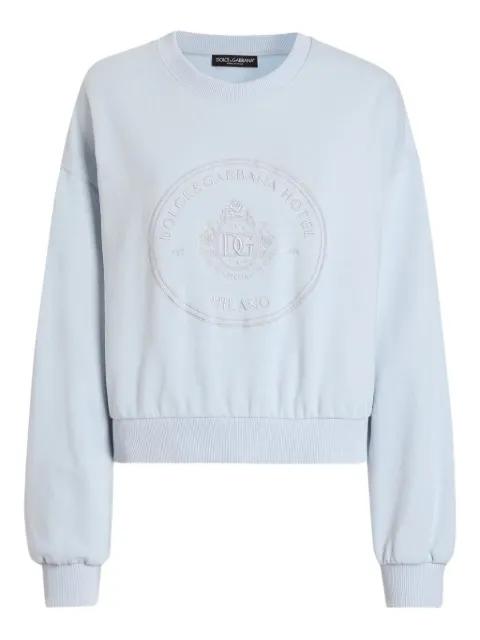 logo-detail sweatshirt by DOLCE&GABBANA