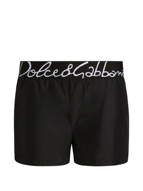logo-detail swim shorts by DOLCE&GABBANA
