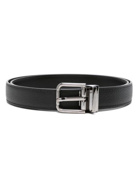 logo-embossed buckle belt by DOLCE&GABBANA