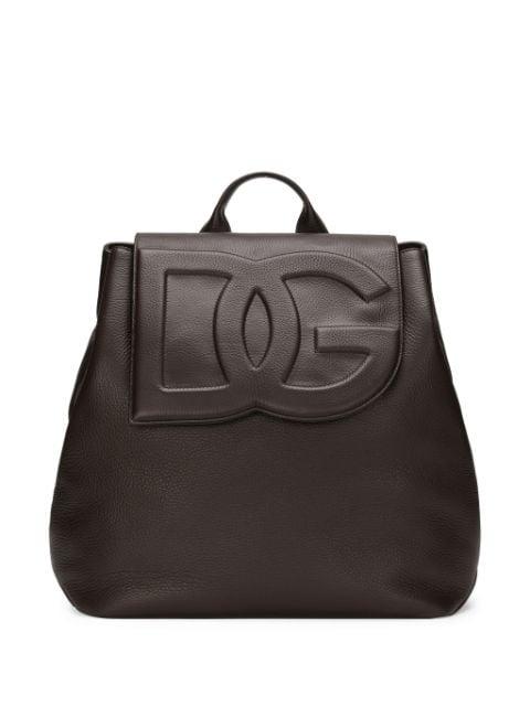 logo-embossed leather-blend bag by DOLCE&GABBANA