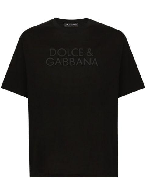 logo-embroidered T-shirt by DOLCE&GABBANA