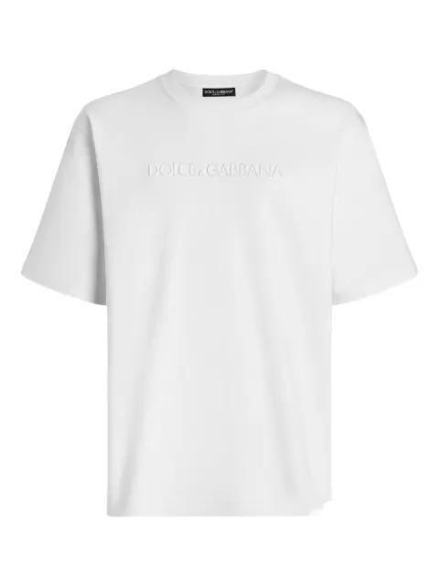 logo-embroidered T-shirt by DOLCE&GABBANA
