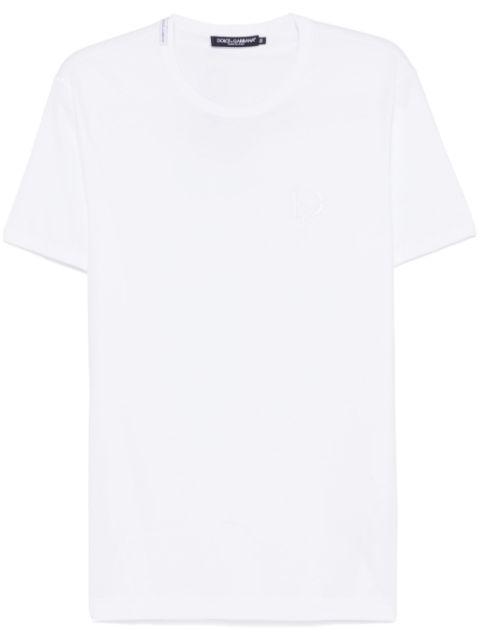 logo-embroidered T-shirt by DOLCE&GABBANA