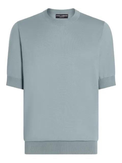 logo-embroidered T-shirt by DOLCE&GABBANA