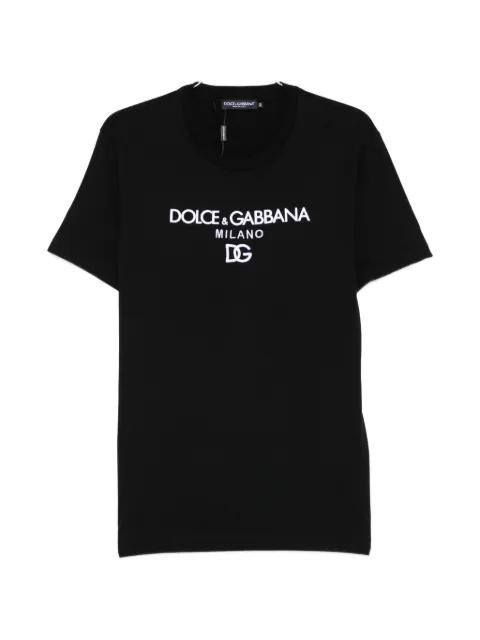 logo-embroidered T-shirt by DOLCE&GABBANA