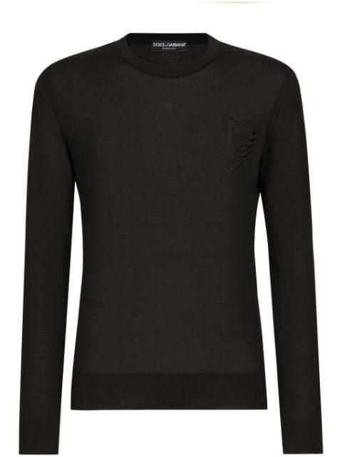 logo embroidered jumper by DOLCE&GABBANA
