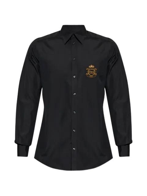 logo-embroidered shirt by DOLCE&GABBANA
