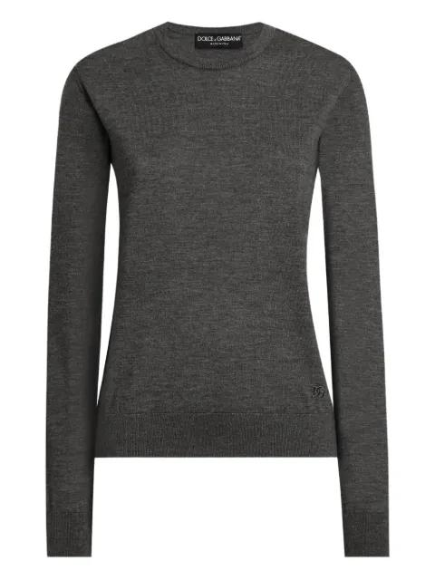 logo-embroidered sweater by DOLCE&GABBANA