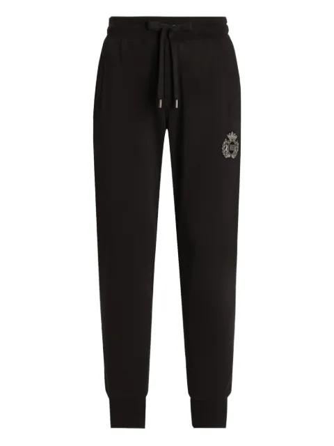 logo-embroidered track pants by DOLCE&GABBANA