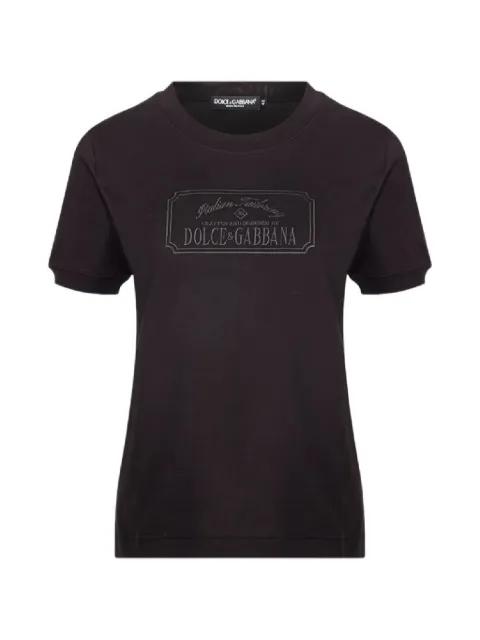 logo-embroidery T-shirt by DOLCE&GABBANA