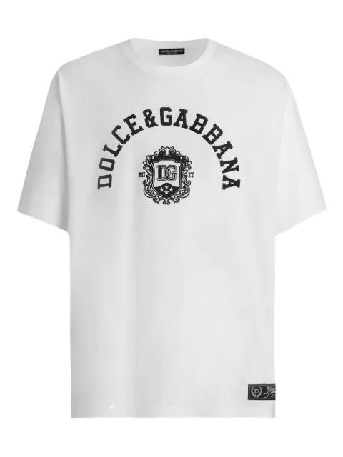 logo-graphic cotton T-shirt by DOLCE&GABBANA