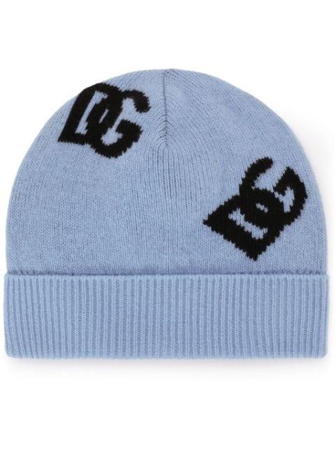 logo-jacquard beanie by DOLCE&GABBANA