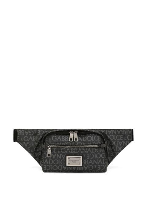 logo-jacquard belt bag by DOLCE&GABBANA