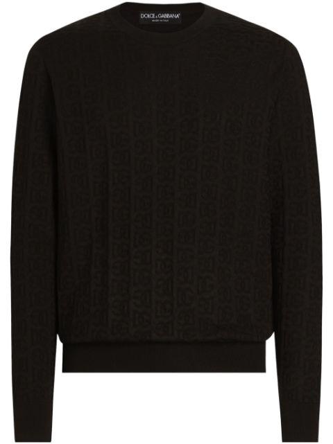 logo-jacquard sweater by DOLCE&GABBANA