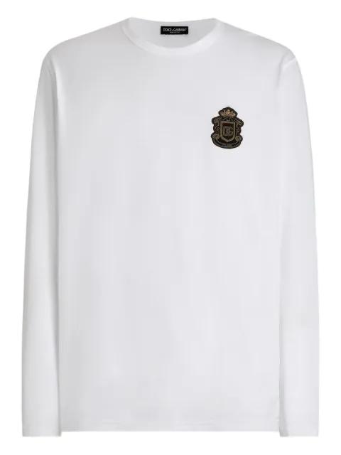 logo-patch T-shirt by DOLCE&GABBANA