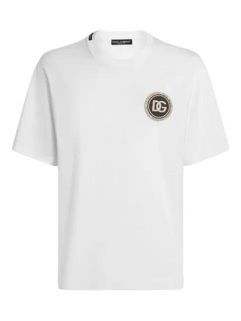 logo-patch T-shirt by DOLCE&GABBANA