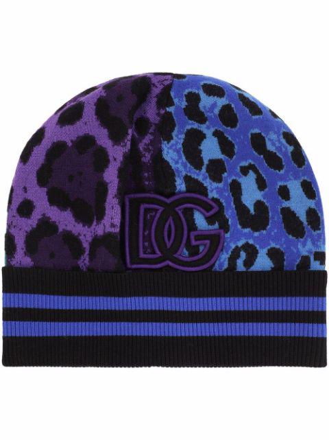 logo-patch beanie by DOLCE&GABBANA