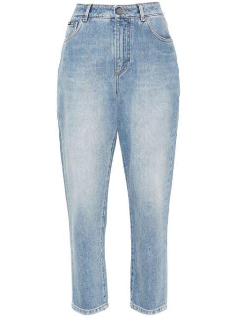 logo-patch jeans by DOLCE&GABBANA