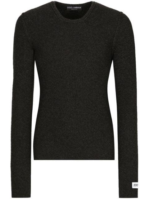 logo patch jumper by DOLCE&GABBANA