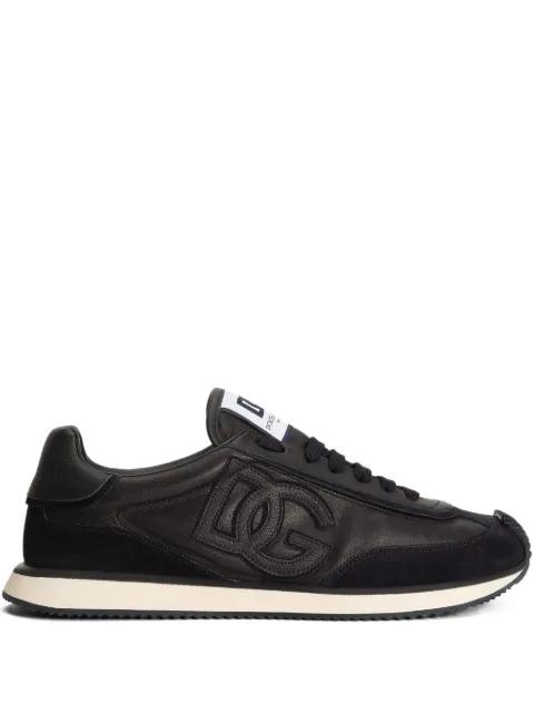 logo-patch sneakers by DOLCE&GABBANA
