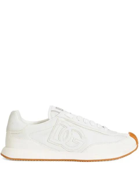 logo-patch sneakers by DOLCE&GABBANA