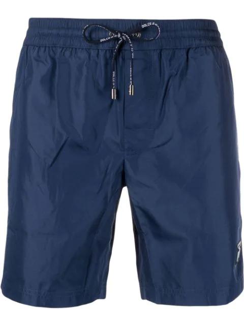 logo-patch swim shorts by DOLCE&GABBANA