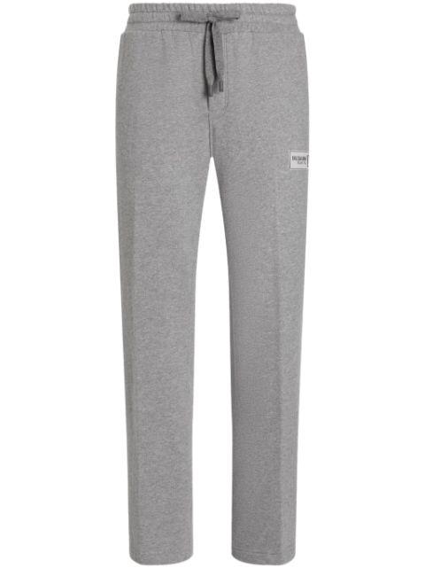 logo-patch track pants by DOLCE&GABBANA