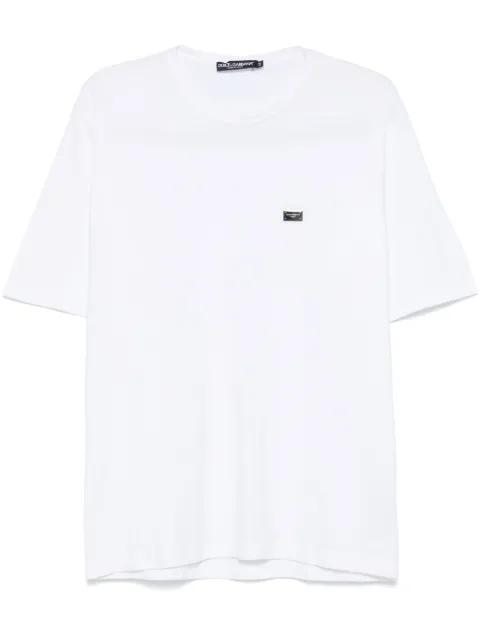 logo-plaque T-shirt by DOLCE&GABBANA