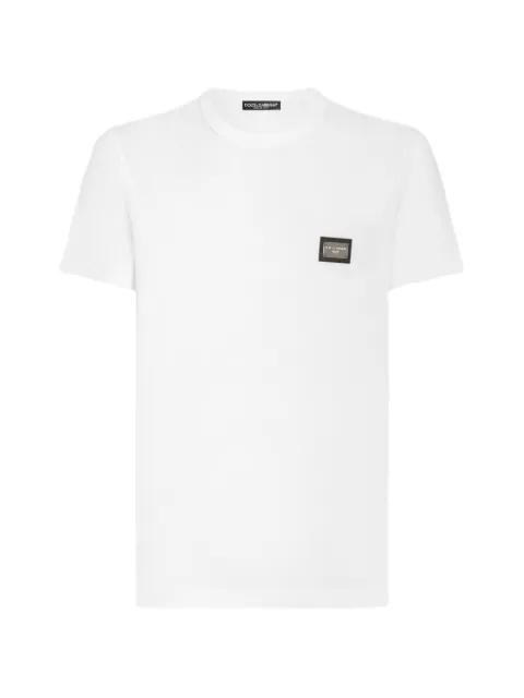 logo-plaque T-shirt by DOLCE&GABBANA