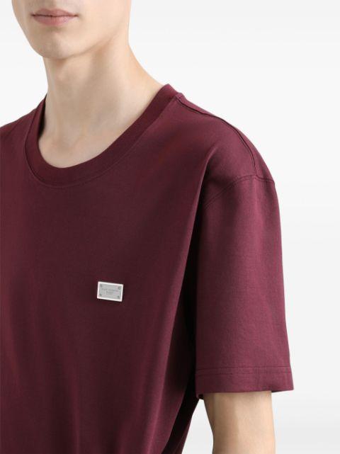 logo-plaque T-shirt by DOLCE&GABBANA