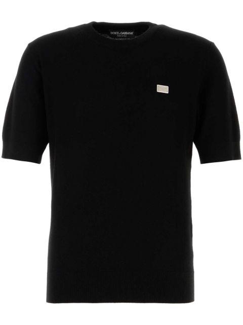 logo-plaque T-shirt by DOLCE&GABBANA