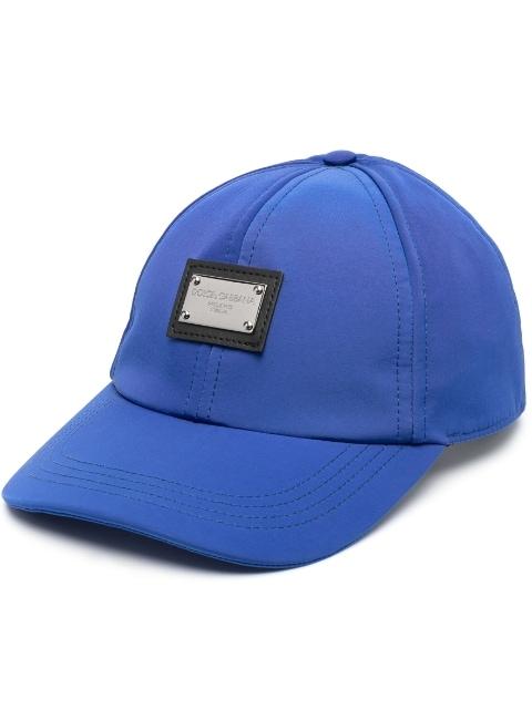 logo-plaque baseball cap by DOLCE&GABBANA