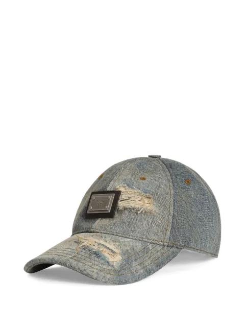 logo-plaque baseball cap by DOLCE&GABBANA