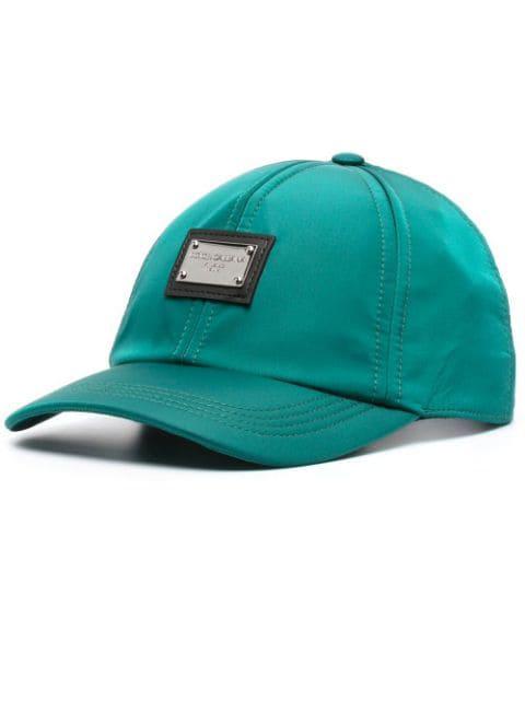 logo-plaque baseball cap by DOLCE&GABBANA
