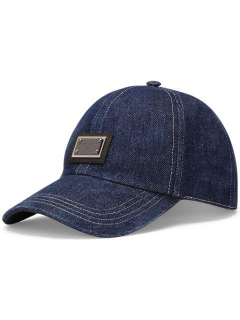 logo-plaque baseball cap by DOLCE&GABBANA