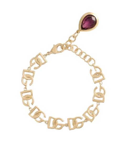 logo-plaque bracelet by DOLCE&GABBANA