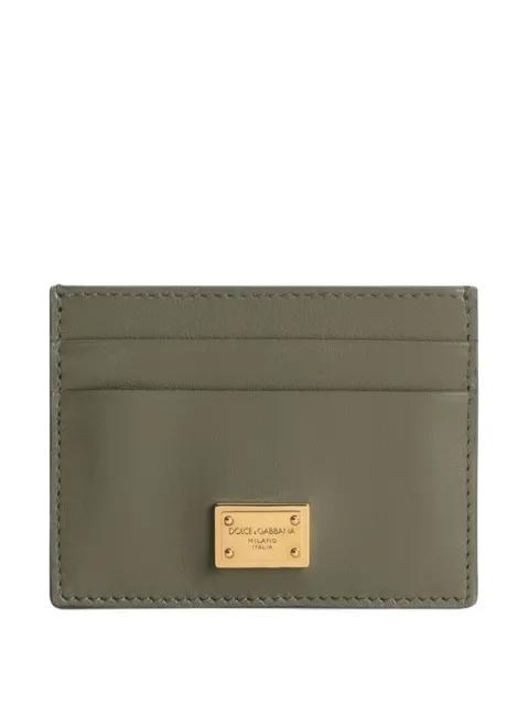 logo-plaque cardholder by DOLCE&GABBANA