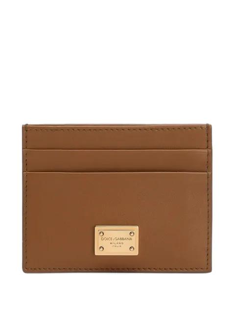 logo-plaque cardholder by DOLCE&GABBANA