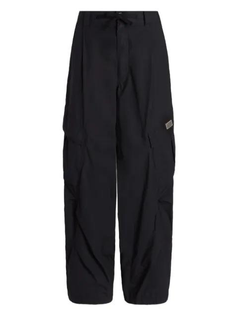 logo-plaque cargo trousers by DOLCE&GABBANA