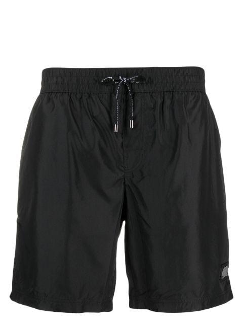 logo-plaque drawstring swim shorts by DOLCE&GABBANA