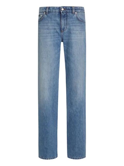 logo-plaque jeans by DOLCE&GABBANA