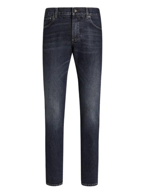 logo-plaque jeans by DOLCE&GABBANA