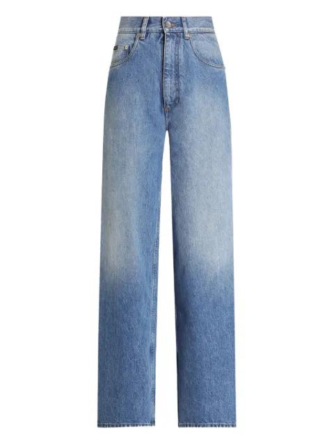 logo-plaque jeans by DOLCE&GABBANA