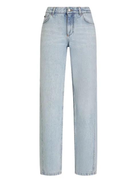 logo-plaque jeans by DOLCE&GABBANA