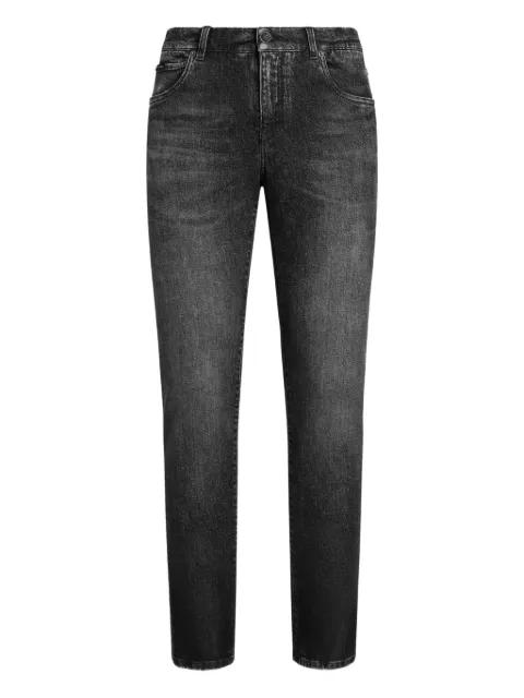 logo-plaque jeans by DOLCE&GABBANA