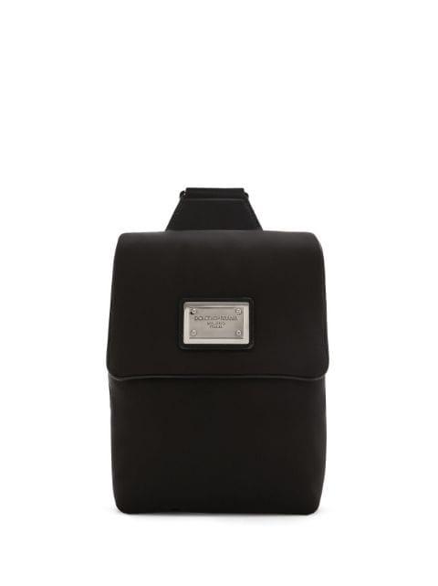 logo-plaque mini backpack by DOLCE&GABBANA