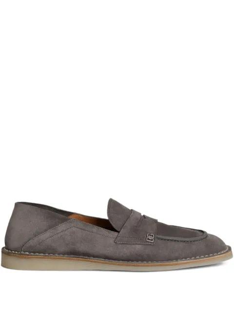 logo-plaque penny loafers by DOLCE&GABBANA