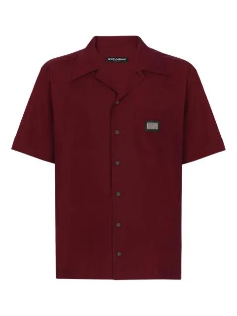 logo-plaque shirt by DOLCE&GABBANA